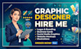 design a professional and eye catching poster