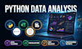 do python data analysis, data cleaning and visualization