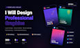 design professional youtube thumbnails, banners,  and profile