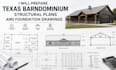 prepare texas barndominium structural plans and foundation drawings