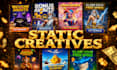 create igaming static creatives