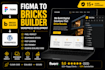 convert figma to bricks builder wordpress website