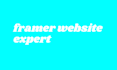 design your ecommerce website with framer