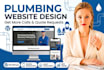 design a wordpress website for plumbing companies