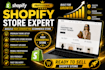 build a professional shopify store for high conversions