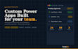build a custom power apps business application for your team
