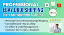 do professional ebay dropshipping product listing and store management