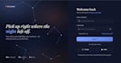 create a modern sign up and login page for your website