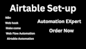 set up airtable softr airtable automation airtable database softr webapp