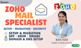 be your zoho mail setup and migration expert
