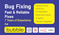 fix bubble io bugs, workflows, ai and API issues