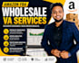provide amazon fba wholesale VA services
