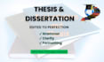 proofread, edit, and format your thesis, dissertation, manuscript or apa paper
