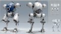 design sci fi mecha and robot concept art