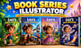 illustrate childrens book series and recurring characters
