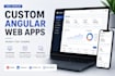 develop angular web applications and dashboards