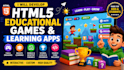 develop html5 educational game, learning apps, kids games