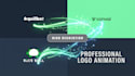 animate your vector logo with custom smooth motion graphics
