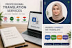 translate documents articles and content professionally