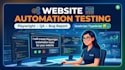 create QA automation tests for your web application