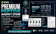 build premium peptide ecommerce website, shopify, branding, product optimization