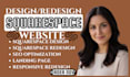 do squarespace website, squarespace website redesign, squarespace developer