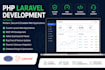 develop PHP laravel website API backend and fix bugs