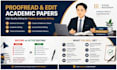 proofread and edit academic papers