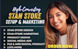 do stan store setup, stan store marketing, digital product, stan store design