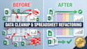 clean up your messy spreadsheet