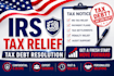 help with irs tax relief and tax debt