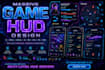design professional game UI hud UX mobile and PC game interface