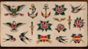 draw unique traditional tattoo design