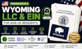 form your US wyoming llc with ein and registered address