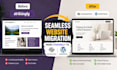 migrate strikingly website to squarespace or wordpress