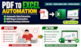 automate PDF to excel data extraction using python