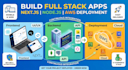 build full stack next js and node js web app with AWS deployment