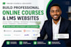 build learnworlds, learndash lms teachable and online course website