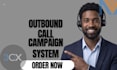 setup outbound call campaign IVR routing 3cx and dashboard