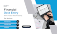 do professional financial data entry and excel data entry
