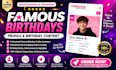 boost famous birthdays profile