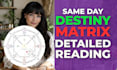 create your personalized matrix of destiny reading