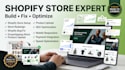 be your shopify store expert and developer, build and fix your online store
