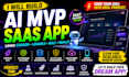 build ai mvp saas app using cursor bolt lovable and replit