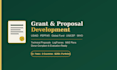 write technical and competitive grant proposals for usaid, global fund,