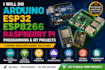 do arduino, esp32, esp8266, raspberry pi programming and iot projects
