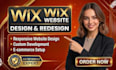 build wix studio website, design develop dynamic page, wix cms velo and database