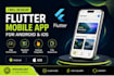 develop flutter mobile app for android and ios
