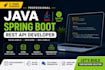 java spring boot bugs and backend issues