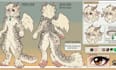 furry ref sheet reference sheet nsfw ref sheet fursona oc anthro character